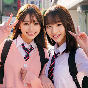 ももちゃん＆みなみちゃん　skho176